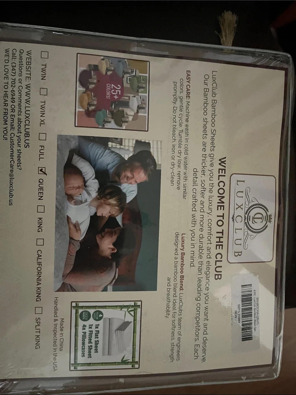 Mocha Color/ Bamboo Bedding Sheet Set — Soft Home Bedding